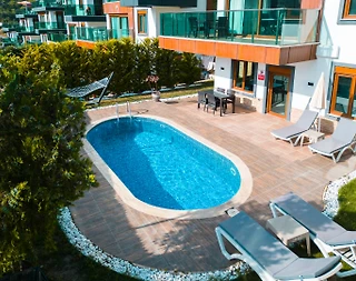 Antalya Alanya'da Deniz Manzaralı, Özel Havuzlu, 12 Kişilik Villa - 3