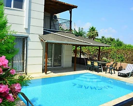 Serik Kadriye'de Kalabalık Ailelere Uygun, Özel Havuzlu, 4+1 Villa - 3