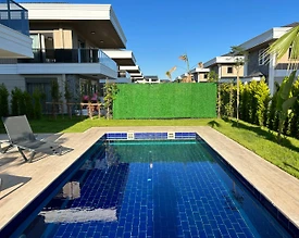 Antalya Belek'te Kalabalık Ailelere Uygun, Özel Havuzlu, Lüks Villa - 2