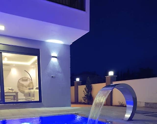 Antalya Kepez'de Doğa İçerisinde, Özel Havuzlu, Lüks Villa - 4