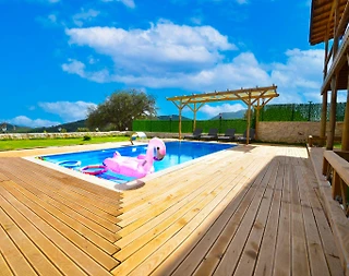 Demre Davazlar'da Geniş Alanlara Sahip, Özel Havuzlu, Bahçeli Villa - 5