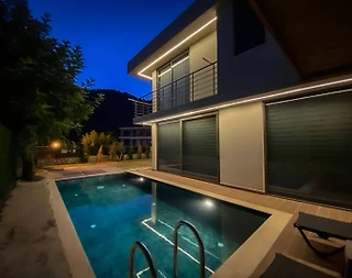 Antalya Finike'de Doğa İçerisinde, Özel Havuzlu, Jakuzili Villa - 1