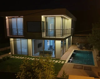 Antalya Finike'de Doğa İçerisinde, Özel Havuzlu, Jakuzili Villa - 2