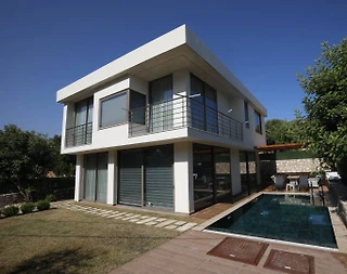 Antalya Finike'de Doğa İçerisinde, Özel Havuzlu, Jakuzili Villa - 5