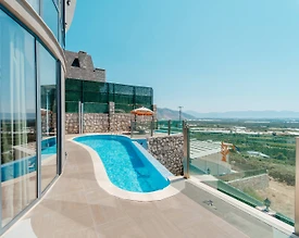 Antalya Finike'de Sakin Konumda, Özel Havuzlu, Modern Villa - 2