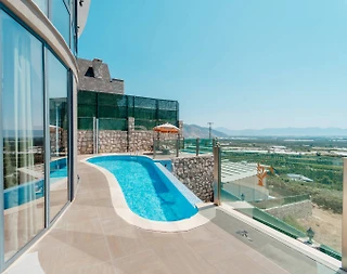 Antalya Finike'de Sakin Konumda, Özel Havuzlu, Modern Villa - 2