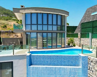 Antalya Finike'de Sakin Konumda, Özel Havuzlu, Modern Villa - 4