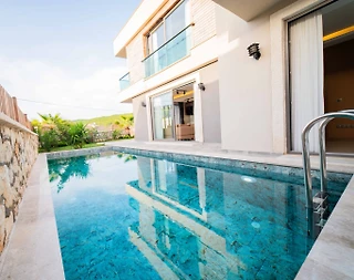 Kaş Andifli'de Harika Tasarımlı, Özel Havuzlu, 3+1 Villa - 3