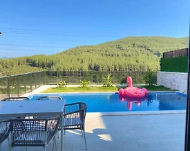 Kaş Çukurbağ'da Doğa Manzaralı, Özel Havuzlu, Kiralık Villa - 2