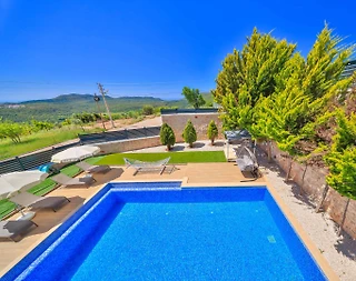 Antalya Kaş'da Doğa Manzaralı, Özel Havuzlu, Lüks Villa - 3