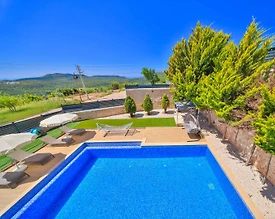 Antalya Kaş'da Doğa Manzaralı, Özel Havuzlu, Lüks Villa - 3