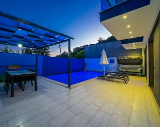 Kaş İslamlar'da Balayı Çiftlerine Uygun, Özel Havuzlu, Kiralık Villa - 4