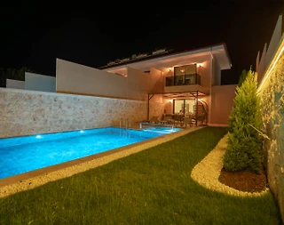 Kaş Kasaba'da Balayı Çiftlerine Uygun, Özel Havuzlu, Tatil Villası - 3