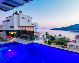 Kaş Kalkan'da Deniz Ve Doğa Manzaralı, Özel Havuzlu, Modern Villa - 2