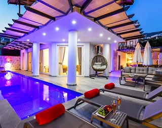 Kaş Kalkan'da Deniz Ve Doğa Manzaralı, Özel Havuzlu, Modern Villa - 1
