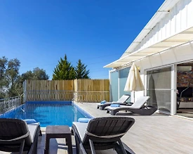 Kaş İslamlar'da Enfes Doğada, Özel Havuzlu, Kiralık Villa - 3