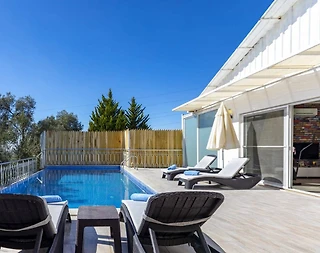 Kaş İslamlar'da Enfes Doğada, Özel Havuzlu, Kiralık Villa - 3