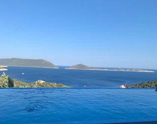 Antalya Kaş'ta Eşsiz Deniz Manzaralı, Özel Havuzlu, Kiralık Villa - 4