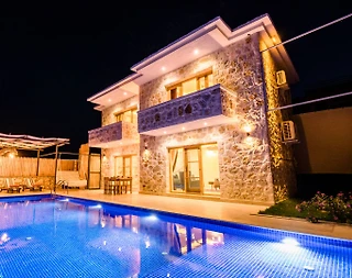 Kaş Gelemiş'te Otantik Tasarımlı, Özel Havuzlu, Jakuzili Villa - 1