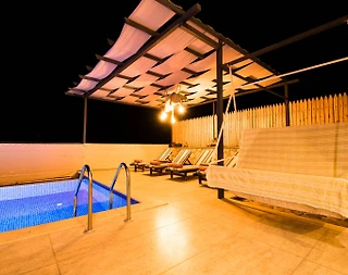 Kaş Gelemiş'te Otantik Tasarımlı, Özel Havuzlu, Jakuzili Villa - 4