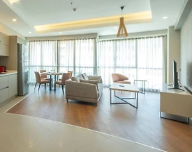 Antalya Kemerağzı'nda Nezih Konumda, Ortak Havuzlu, Kiralık Daire - 3