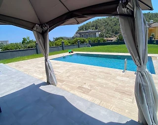 Antalya Kemer'de Doğa İle İç İçe, Özel Havuzlu, Modern Tasarımlı Villa - 4
