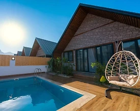 Antalya Konyaaltı'nda Doğa İle İç İçe, Özel Havuzlu, Modern Villa - 3