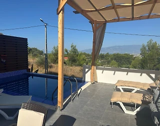 Antalya Kumluca'da Sakin Konumda, Özel Havuzlu, Lüks Tasarımlı Villa - 3