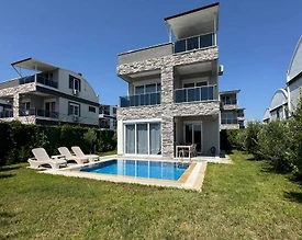 Antalya Manavgat'da Geniş Ailelere Uygun, Özel Havuzlu, 3+1 Villa - 3