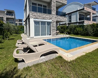 Antalya Manavgat'da Sakin Konumda, Özel Havuzlu, Ferah Villa - 1