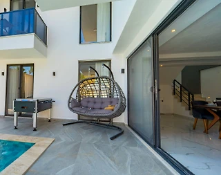 Kaş Gelemiş'te Merkezi Konumda, Özel Havuzlu, Lüks Villa - 5