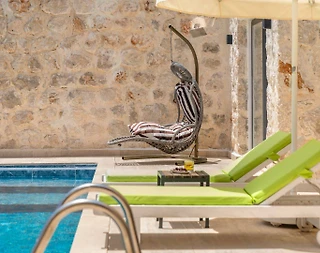 Kaş İslamlar'da Muhteşem Doğada, Özel Havuzlu, İkiz Villa - 3