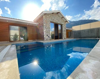 Fethiye Ölüdeniz'de Huzur Veren Doğada, Özel Havuzlu, Korunaklı Villa - 1