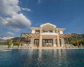 Muğla Ortaca'da Muhteşem Doğa Manzaralı, Özel Havuzlu, Lüks Villa - 2