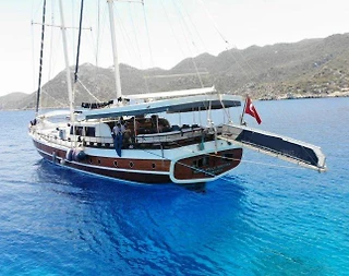 Marmaris Bozburun'da 12 Kişilik, 25 Metre, Kiralık Gulet - 2