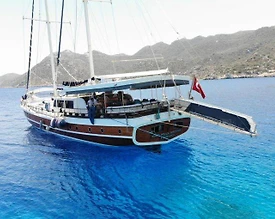 Marmaris Bozburun'da 12 Kişilik, 25 Metre, Kiralık Gulet - 2
