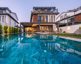 Fethiye Foça'da Ferah Bahçeli, Özel Havuzlu, Saunalı, Lüks Villa - 3