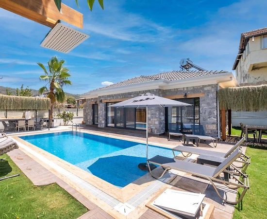 Fethiye'de Merkeze Yakın Konumda, Özel Havuzlu, 4 Kişilik Villa - 1