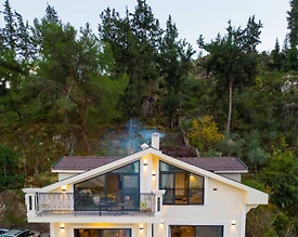 Muğla Fethiye'de Enfes Deniz Manzaralı, Kapalı Havuzlu, Saunalı Villa - 2