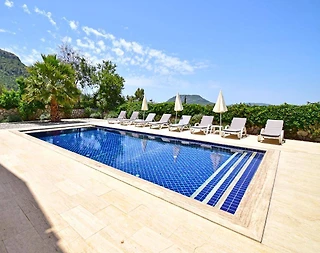 Fethiye Ölüdeniz'de Özel Havuzlu, 8 Kişilik, Konforlu Kiralık Villa - 4