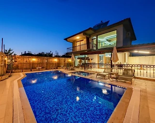 Fethiye Kayaköy'de Doğayla İç İçe, Özel Havuzlu, Jakuzili Villa - 4