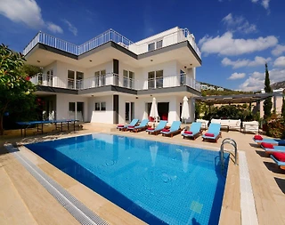 Kalkan'da Deniz Manzaralı, Özel Havuzlu, Merkezi Konumda Villa - 2