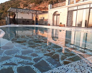 Kalkan Akbel'de Doğa İle İç İçe, Özel Havuzlu, Korunaklı Villa - 4
