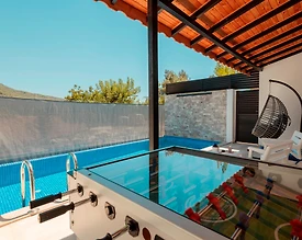 Kaş İslamlar'da Muhteşem Doğada, Özel Havuzlu, Balayı Villası - 3