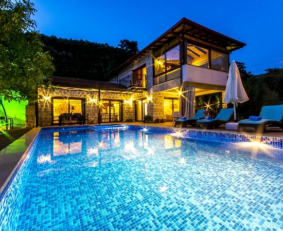 Kaş İslamlar'da Muhteşem Doğada, Özel Havuzlu, 4 Kişilik Villa - 1