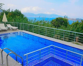 Marmaris'te Muhteşem Deniz Manzaralı, Özel Havuzlu, Şık Villa - 3