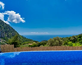 Fethiye Karaağaç'ta Deniz ve Doğa Manzaralı, Özel Havuzlu, Lüks Villa - 3