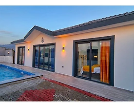 Fethiye Çiftlik'te Bahçeli, Özel Havuzlu, Modern Villa - 3
