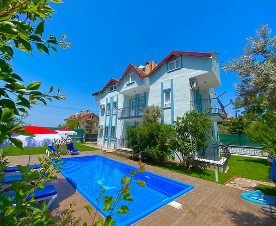 Fethiye Karaçulha'da Denize Yakın Konumda, Ortak Havuzlu, Tatil Evi - 1