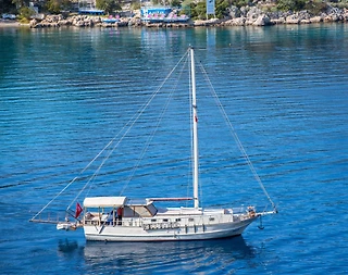 Kaş Kalkan'ın Muhteşem Maviliğinde, 2016 Yapımlı, 16 Metrelik Gulet - 1